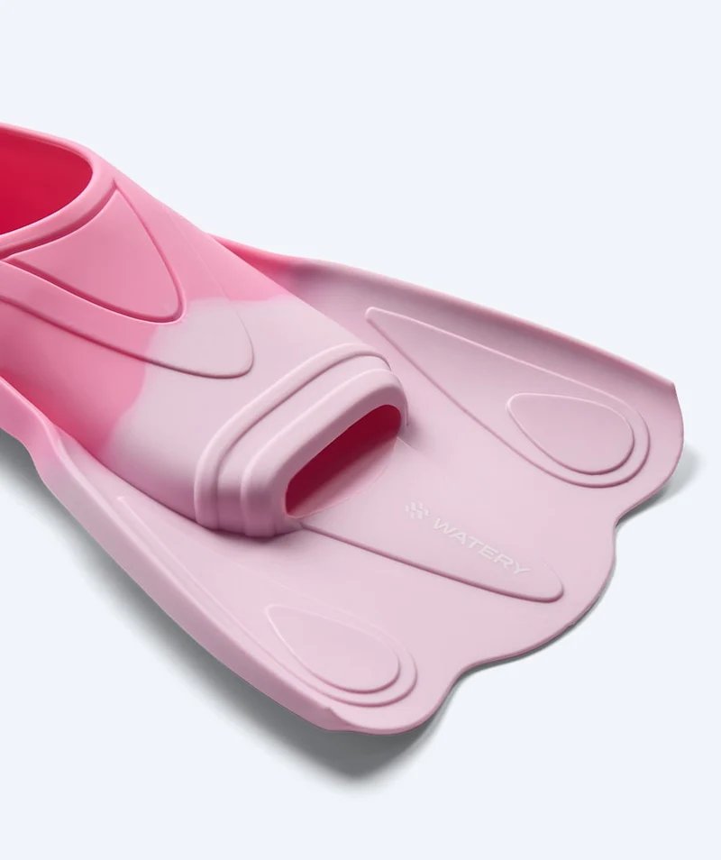 Watery Schwimmflossen für Kinder - Leander - Hellrosa