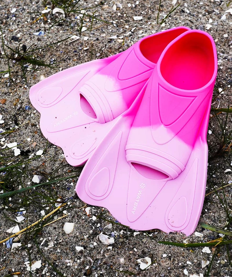 Watery Schwimmflossen für Kinder - Leander - Hellrosa