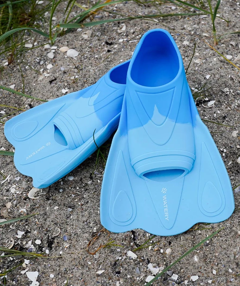 Watery Schwimmflossen für Kinder - Leander - Blau