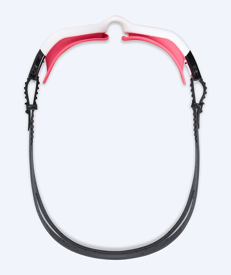 Watery Schwimmbrille für Freizeitschwimmer - Raven Active - Rosa (Smoke Scheiben)