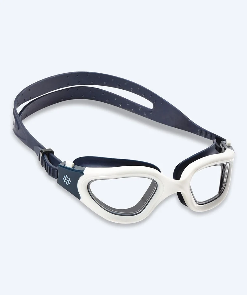 Watery Schwimmbrille für Freizeitschwimmer - Raven Active - Dunkelblau/Klar