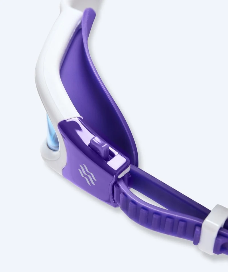 Watery Schwimmbrille für Freizeitschwimmer - Raven Active - Lila/Hellblau