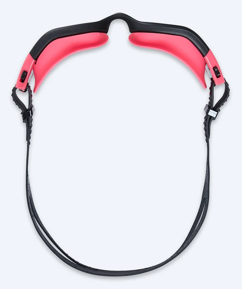 Watery Schwimmbrille für Freizeitschwimmer - Raven Mirror - Rosa/Gold