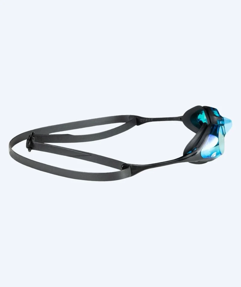 Arena Schwimmbrille - Cobra SWIPE Mirror - Schwarz/aqua