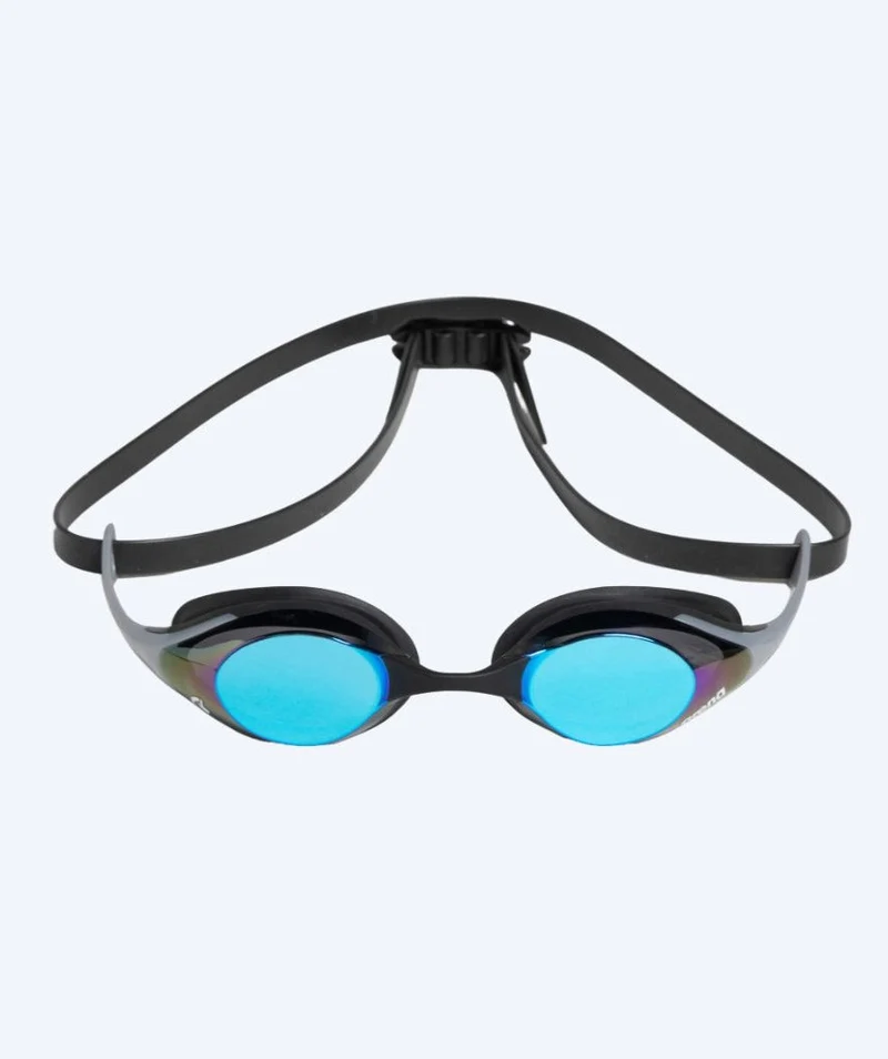 Arena Schwimmbrille - Cobra SWIPE Mirror - Schwarz/Blau