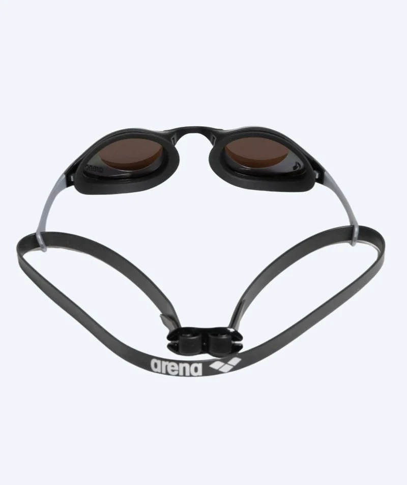 Arena Schwimmbrille - Cobra SWIPE Mirror - Schwarz/Blau
