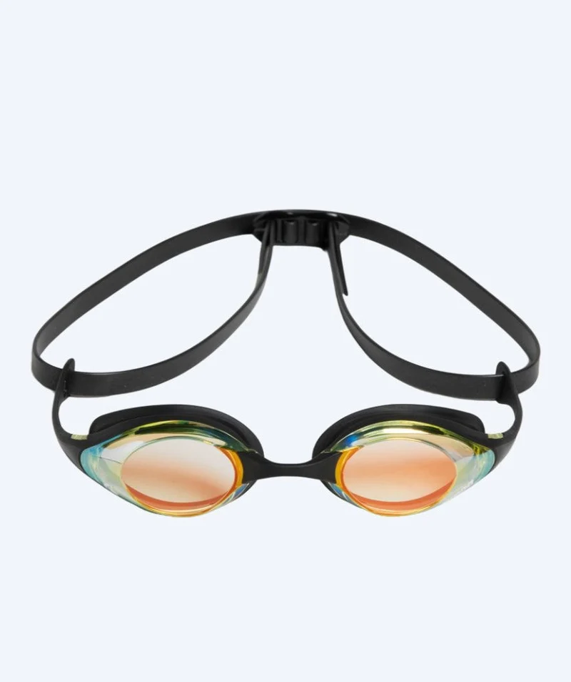 Arena Schwimmbrille - Cobra SWIPE Mirror - Schwarz/Gelb