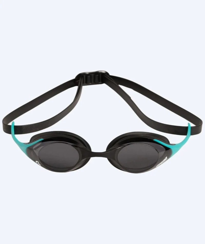 Arena Schwimmbrille - Cobra SWIPE Smoke - Schwarz/Hellblau