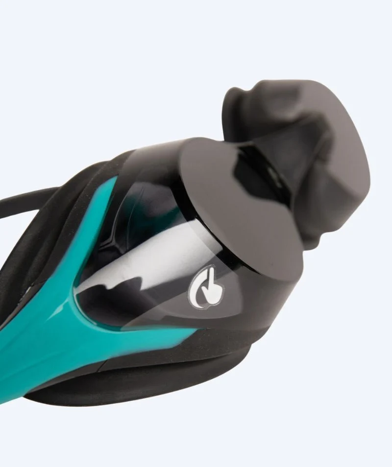 Arena Schwimmbrille - Cobra SWIPE Smoke - Schwarz/Hellblau