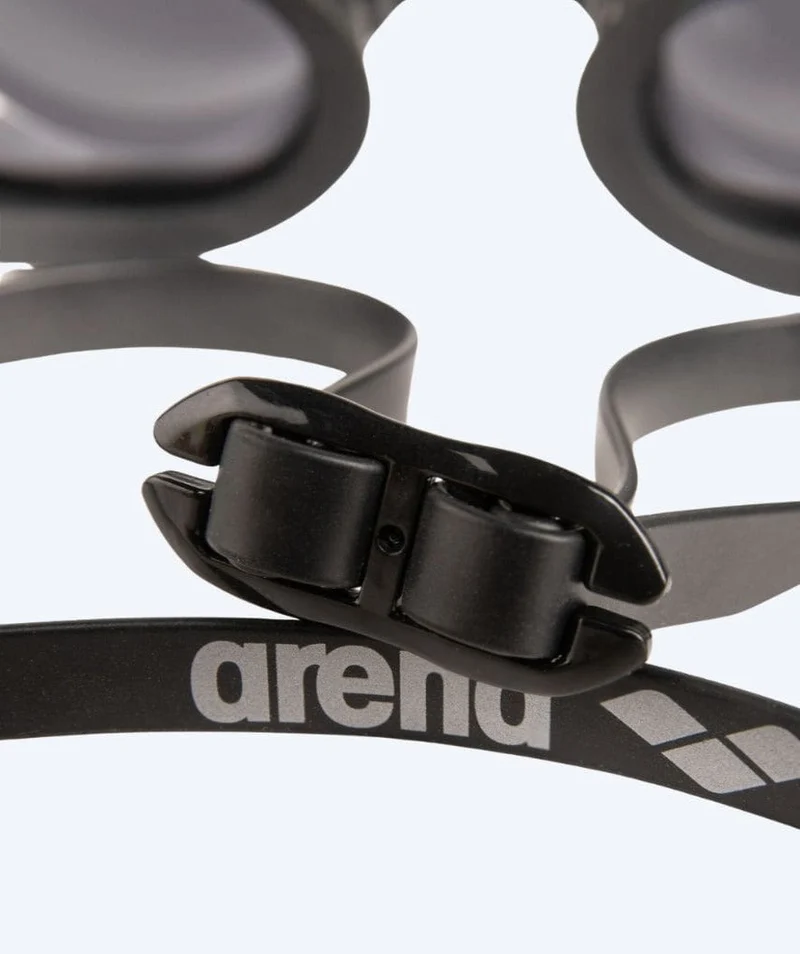 Arena Schwimmbrille - Cobra SWIPE Smoke - Schwarz/Hellblau