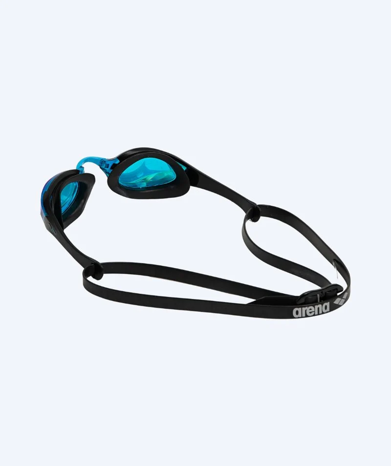 Arena Elite Schwimmbrillen - Cobra Edge SWIPE Mirror - Schwarz/Blau