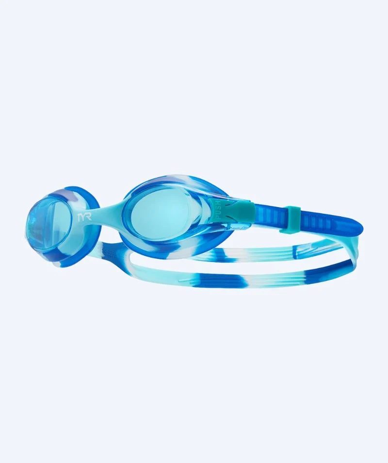 TYR Schwimmbrille für Kinder - Swimple - Dunkelblau/Hellblau