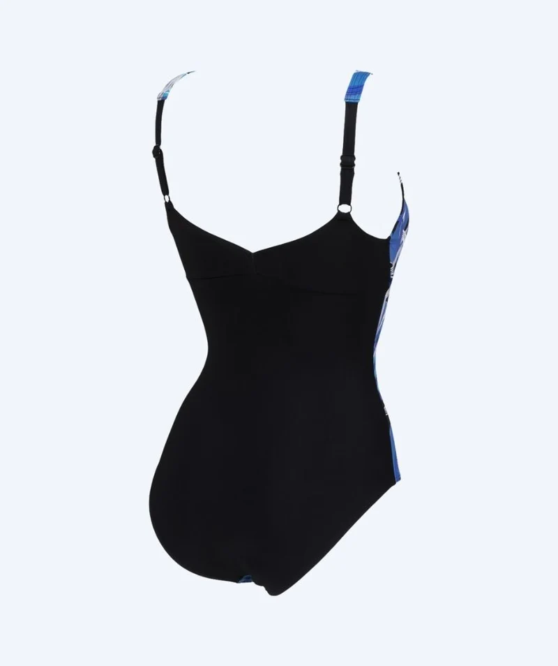 Arena Badeanzug für Damen - Tina Wing - Blau/Schwarz