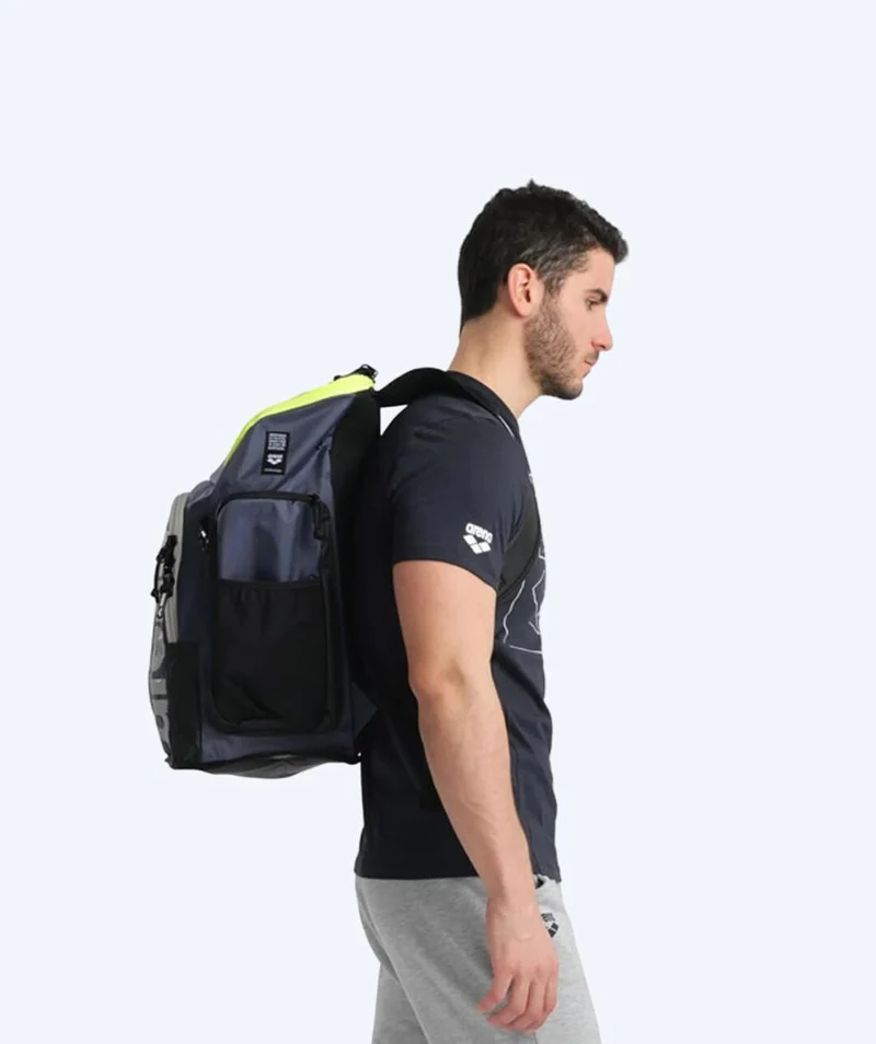 Arena Schwimmrucksack - Spiky ||| - Grau/Gelb