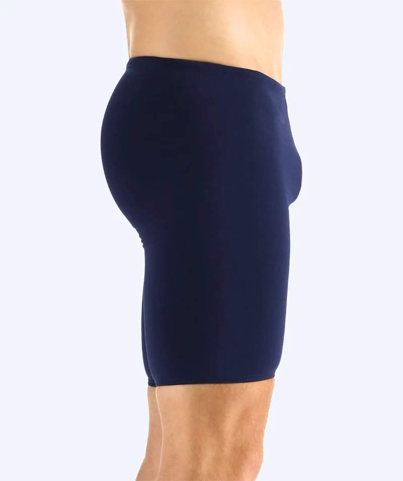 TYR lange Badehose für Herren - Durafast Elite Solid - Dunkelblau