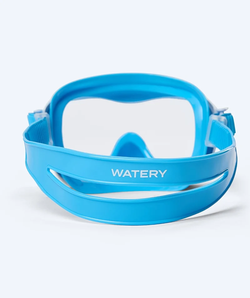 Watery Schnorchelset für Kinder (8-15) - Odine/Fleetwood - Blau/Blau