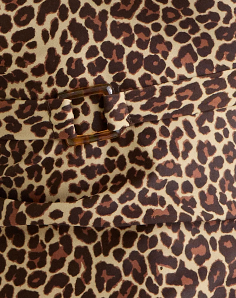 Towi Badetank-Top in Rar Leopard