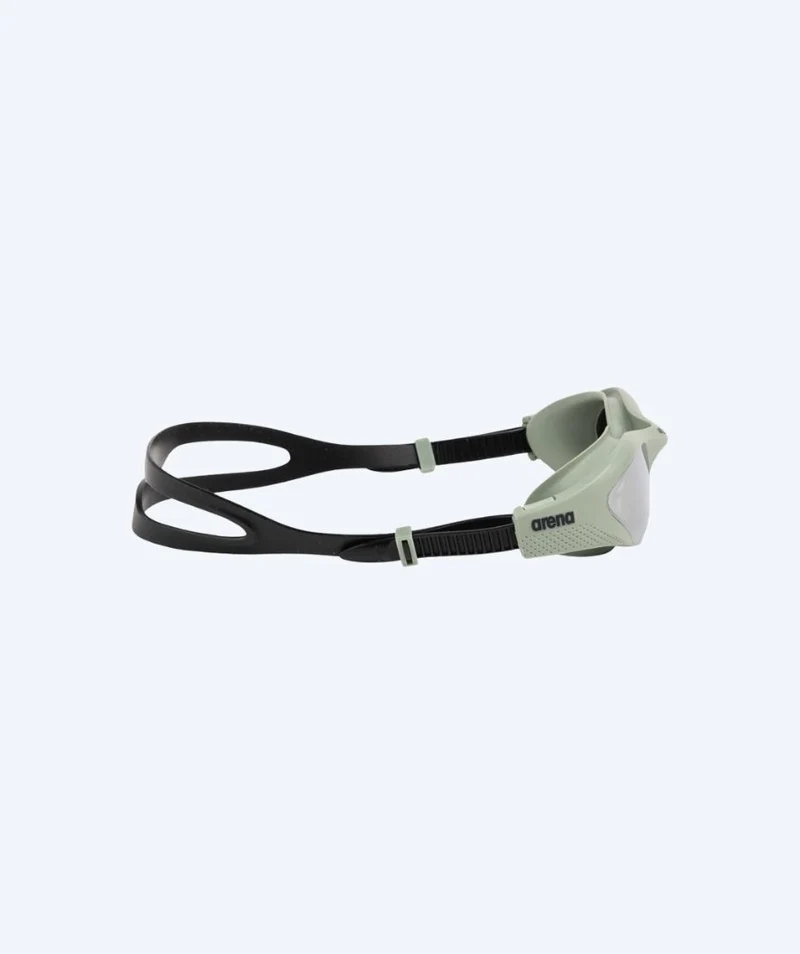 Arena Schwimmbrille für Freizeitschwimmer - The One - Schwarz/Grau (Smoke Scheiben)