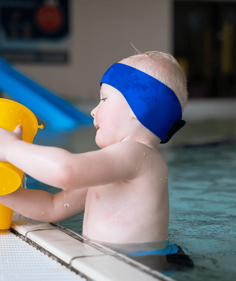 Watery Stirnband für Kinder - Raider - Dunkelblau
