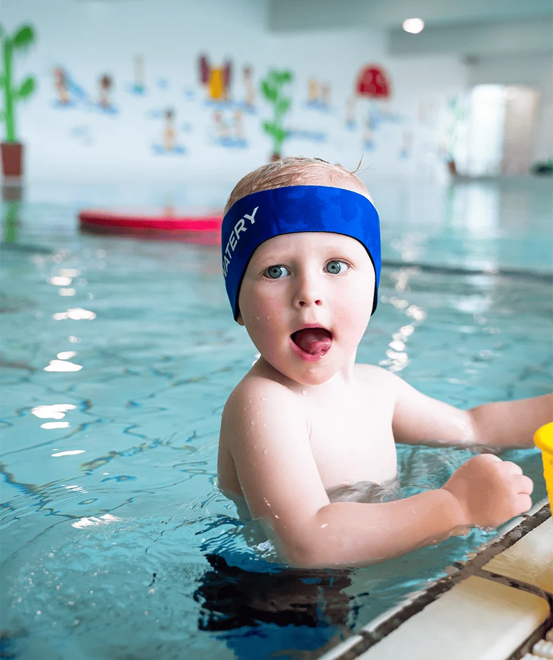 Watery Stirnband für Kinder - Raider - Dunkelblau