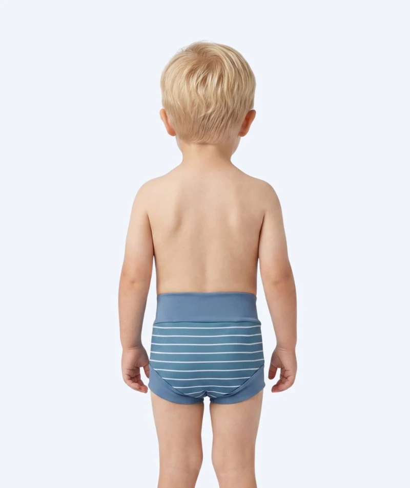 Watery Schwimmwindelhosen für Kinder - Neoprene Swim Nappy - Nordic Blue Stripes