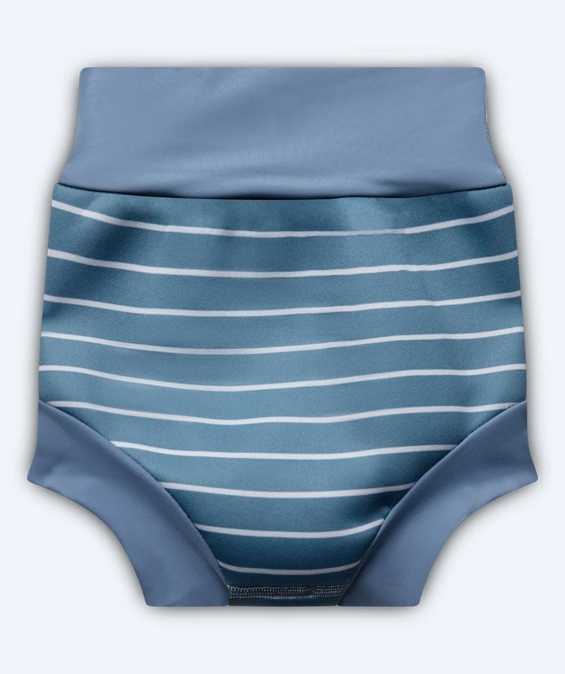 Watery Schwimmwindelhosen für Kinder - Neoprene Swim Nappy - Nordic Blue Stripes