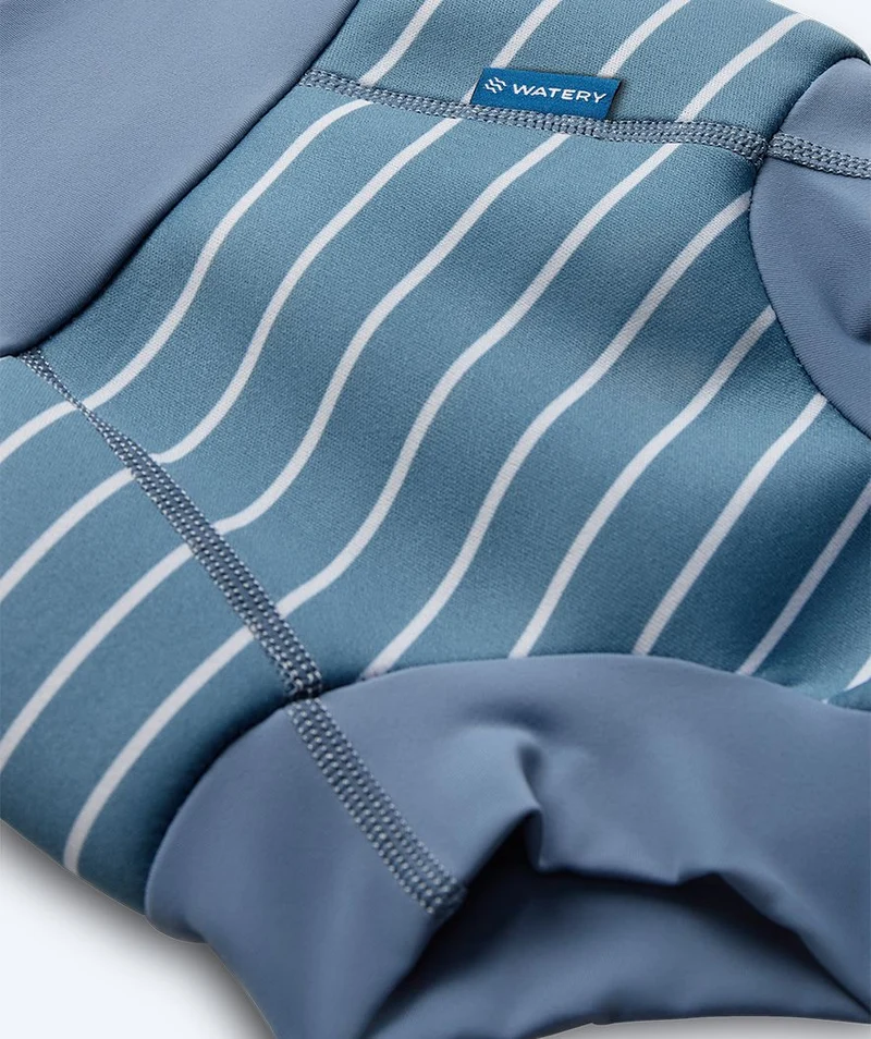 Watery Schwimmwindelhosen für Kinder - Neoprene Swim Nappy - Nordic Blue Stripes