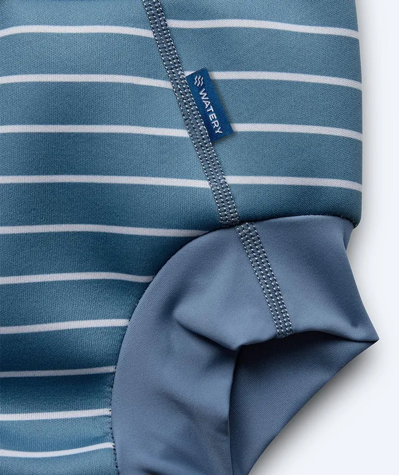 Watery Schwimmwindelhosen für Kinder - Neoprene Swim Nappy - Nordic Blue Stripes
