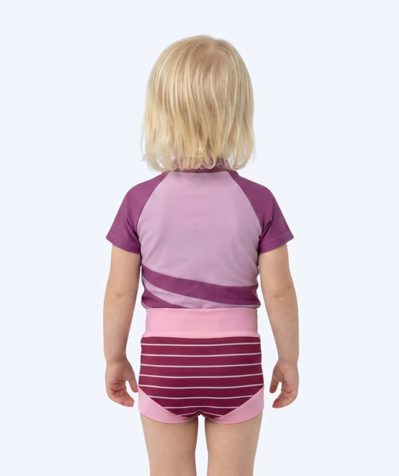 Watery Schwimmwindelhosen für Kinder - Neoprene Swim Nappy - Nordic Rosa Stripes