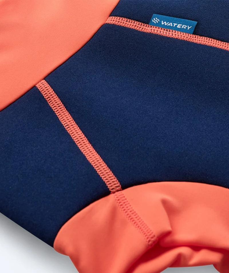 Watery Schwimmwindelhosen für Kinder - Neoprene Swim Nappy - Atlantic Orange