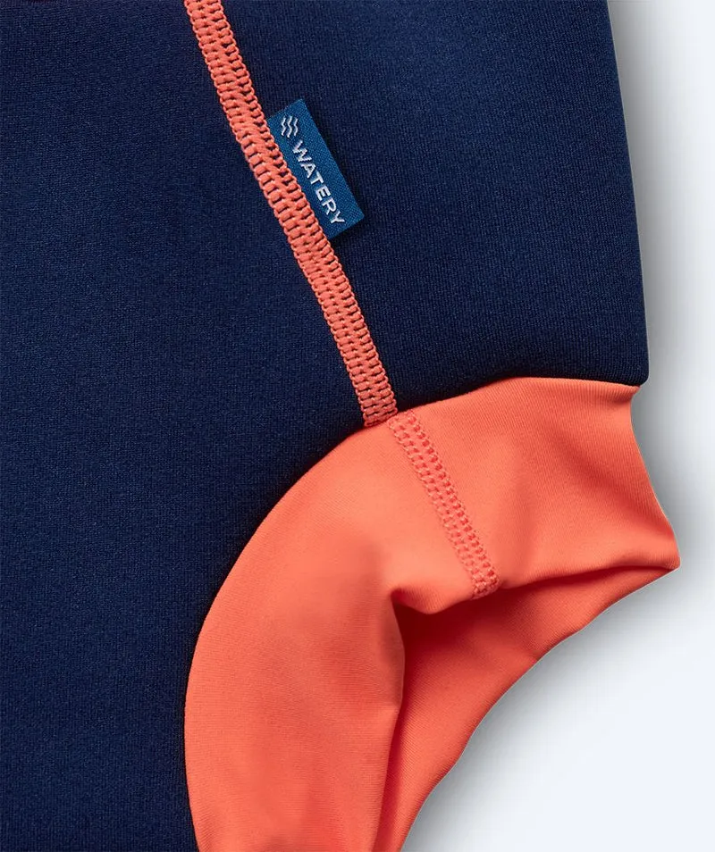 Watery Schwimmwindelhosen für Kinder - Neoprene Swim Nappy - Atlantic Orange