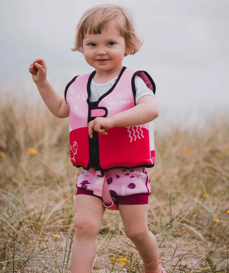 Watery Schwimmwindelhosen für Kinder - Neoprene Swim Nappy - Atlantic Purple