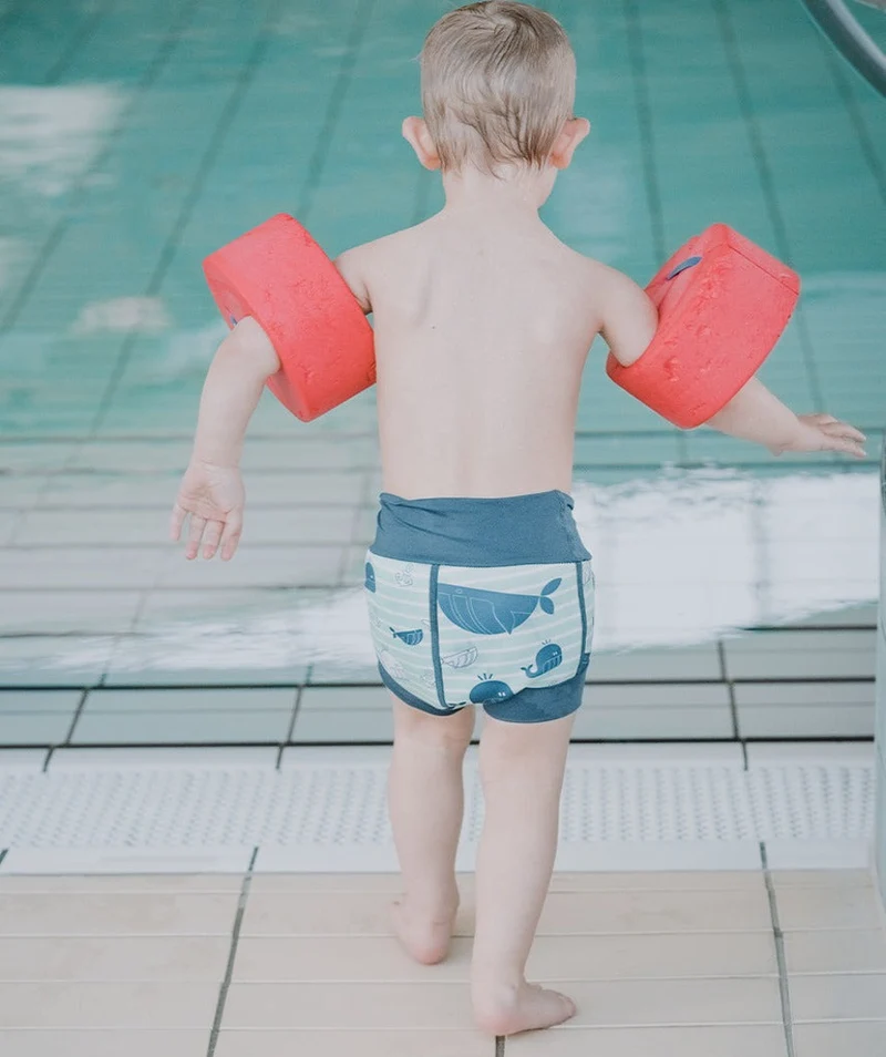 Watery Schwimmwindelhosen für Kinder - Neoprene Swim Nappy - Atlantic Purple