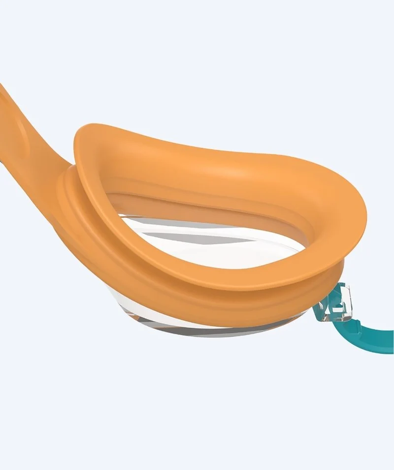 Speedo Schwimmbrille für Kinder (3-6) - Infant Spot - Orange/Grün