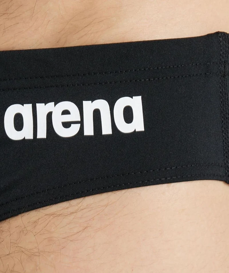 Arena Badeslip für Herren - Team Solid - Schwarz