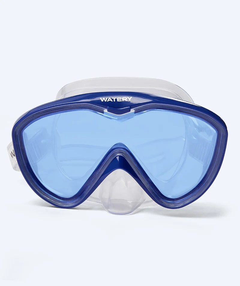 Watery Tauchmaske für Junioren (8-15) - Nerina - Blau/Blau
