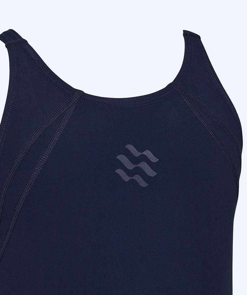 Watery Wettkampf Badeanzug für Mädchen - Rapidskin 2.0 - Dunkelblau