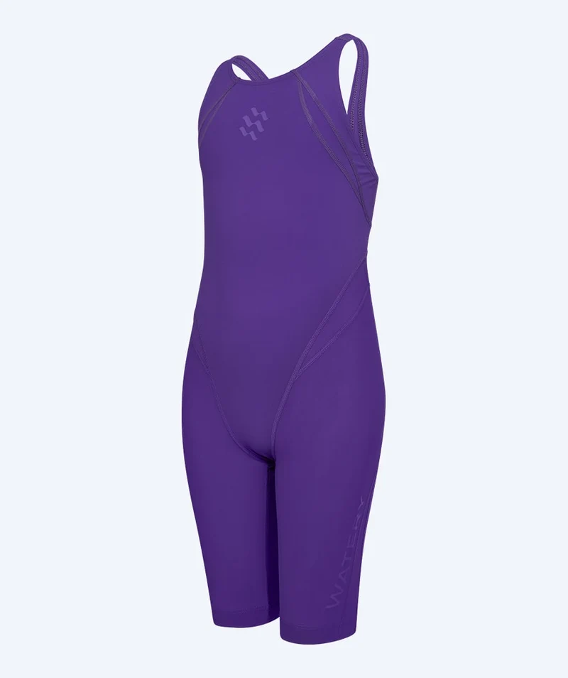 Watery Wettkampf Badeanzug für Mädchen - Rapidskin 2.0 - Lila