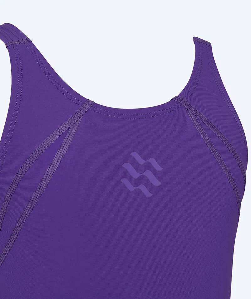 Watery Wettkampf Badeanzug für Mädchen - Rapidskin 2.0 - Lila