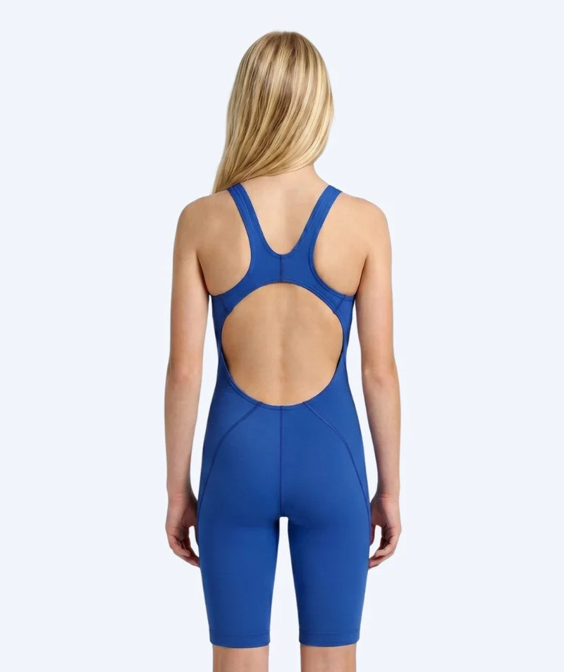 Watery Wettkampf Badeanzug für Mädchen - Rapidskin 2.0 - Blau