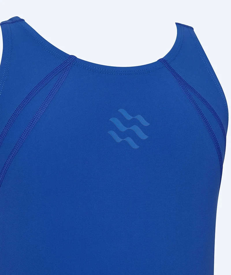 Watery Wettkampf Badeanzug für Mädchen - Rapidskin 2.0 - Blau