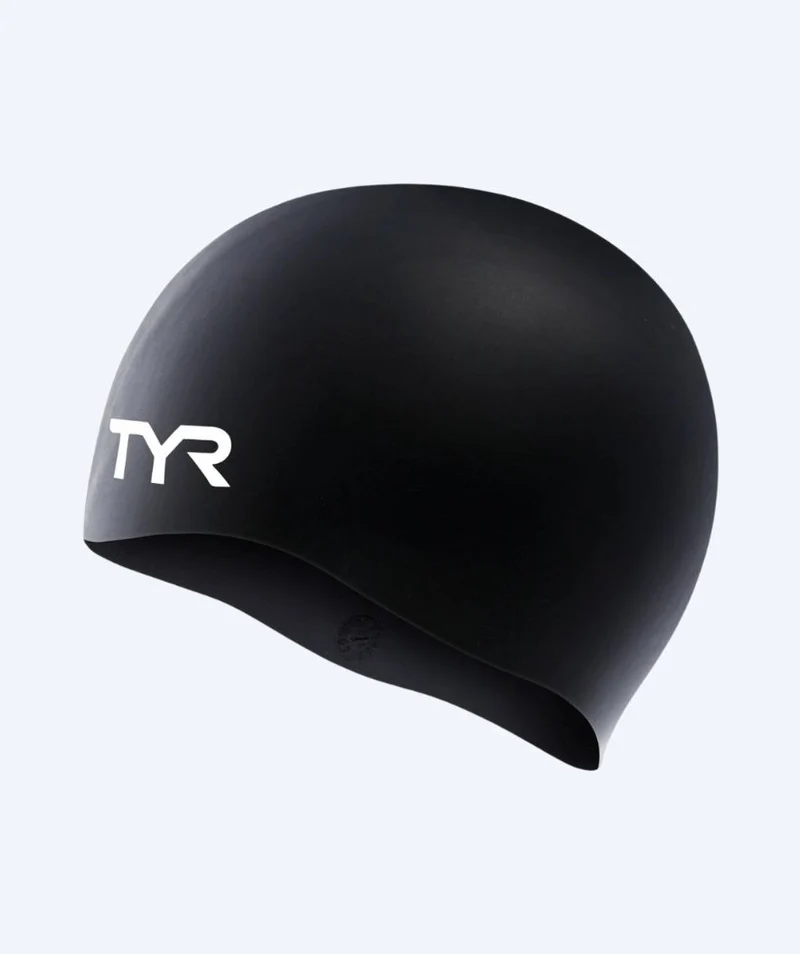 TYR Badekappe - Silicone - Schwarz