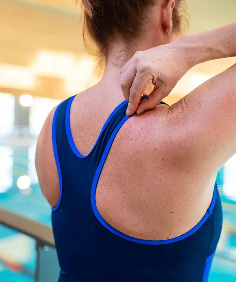 Watery Badeanzug für Damen - Conway - Dunkelblau