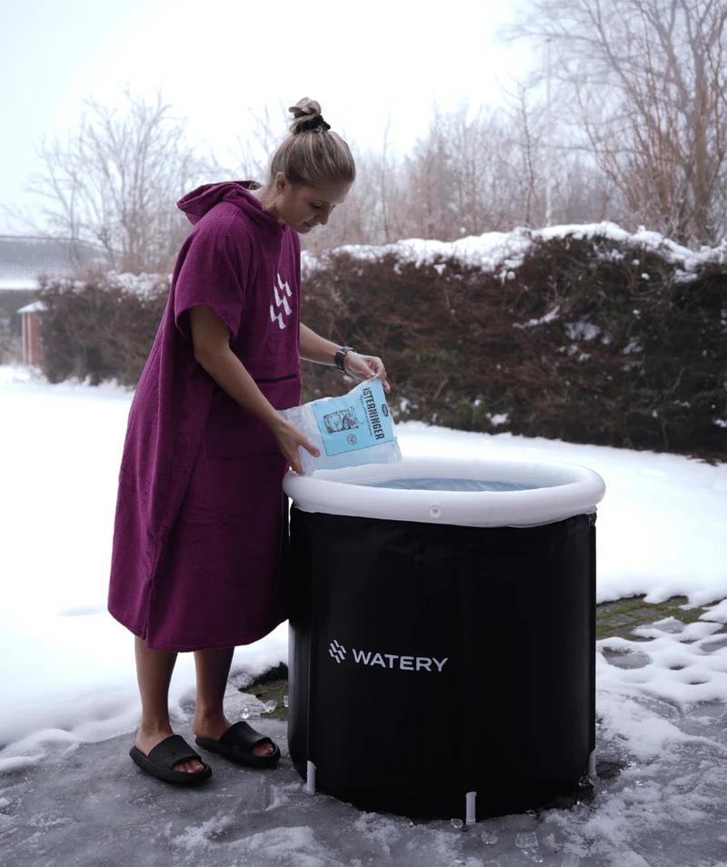 Watery aufblasbare Eiswanne - Hero - Schwarz
