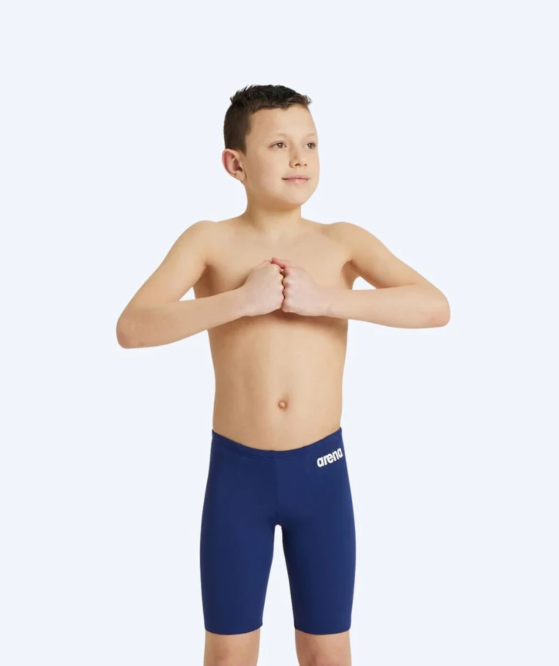 Arena lange Badehose für Jungen - Team Solid - Dunkelblau