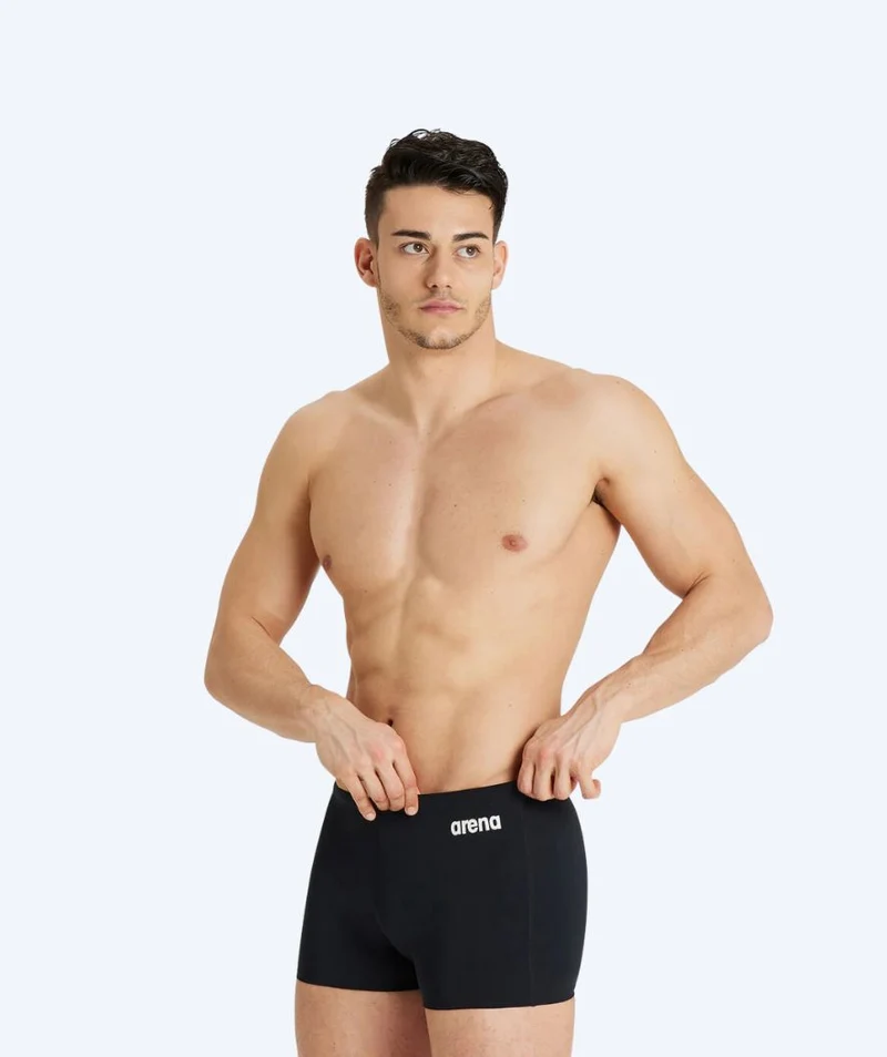 Arena Trunks für Herren - Team Solid - Schwarz