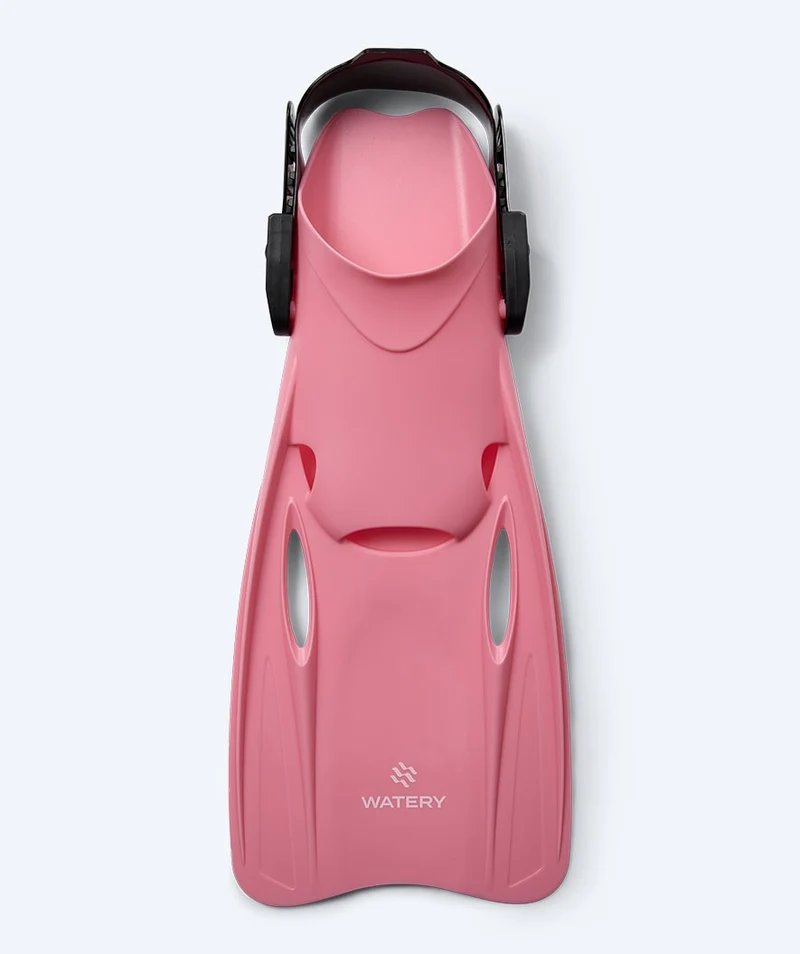 Watery Taucherflossen für Kinder/Junioren (27-38) - Fleetwood - Hellrosa