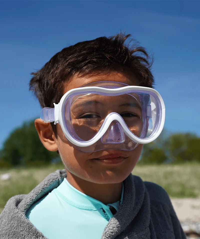 Watery Tauchmaske für Junioren (8-15) - Odine - Blau/Weiß