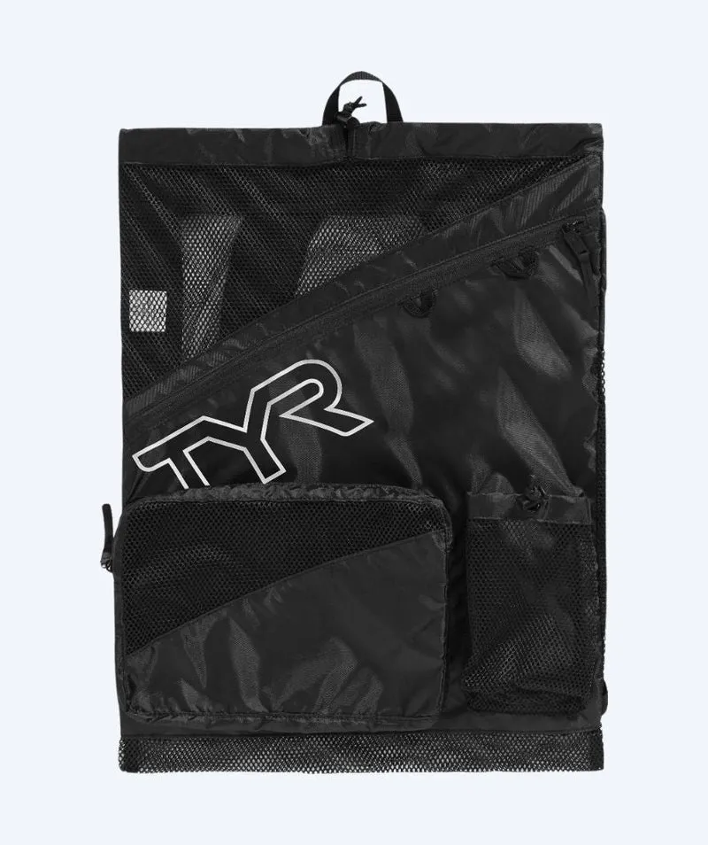 TYR Netzbeutel zum Schwimmen - Elite Team 40L - Schwarz