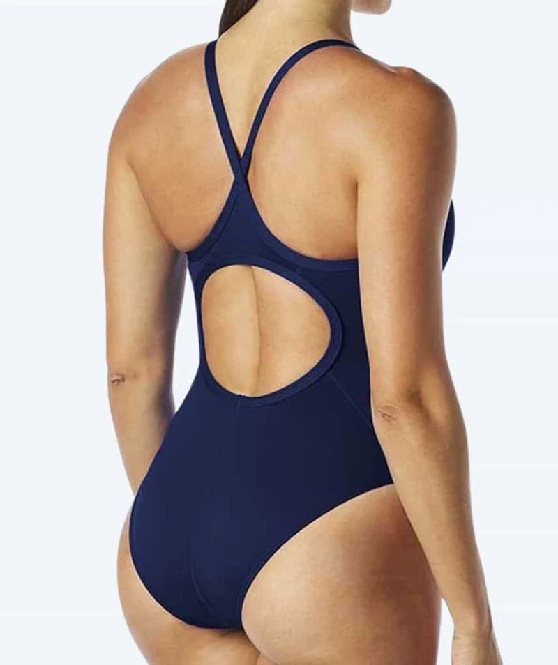 TYR Badeanzug für Damen - Durafast Elite Solid - Blau